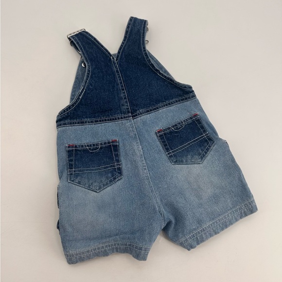 Vintage Baseball Homerun Baby Overalls 6 9 months - Picture 2 of 3